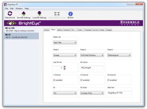 BrightEye PC software