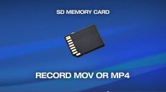 Matrox monarch HDX - запись файлов MOV или MP4 на карту памяти SD